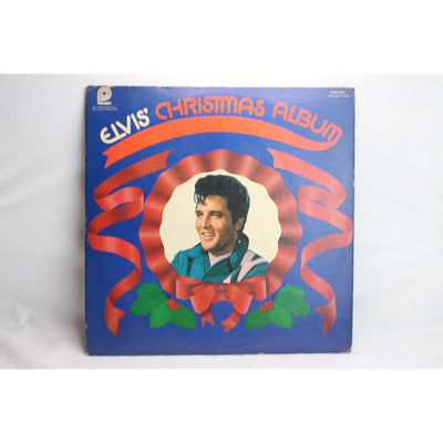 Elvis Presley Elvis Christmas Album Vinyl Record Tested Used