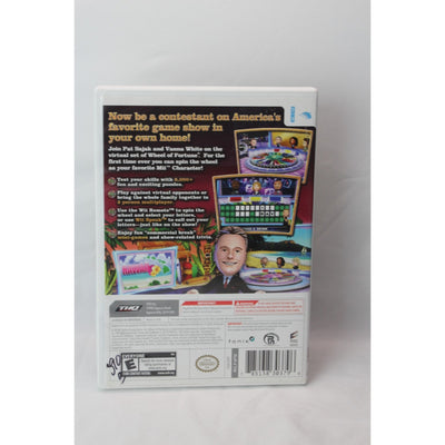 Wheel of Fortune Nintendo Wii Tested Video Game Used