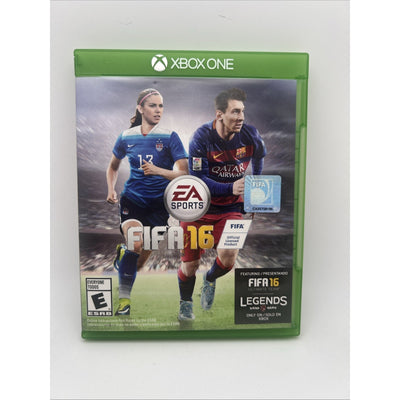 FIFA 16 Standard Edition (Xbox One, 2016) Complete In Case With Inserts Tested