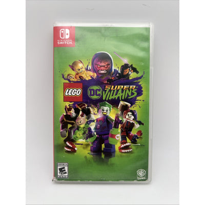 Lego DC Super Villans Nintendo Switch Video Game DC Comics Supervillans Used