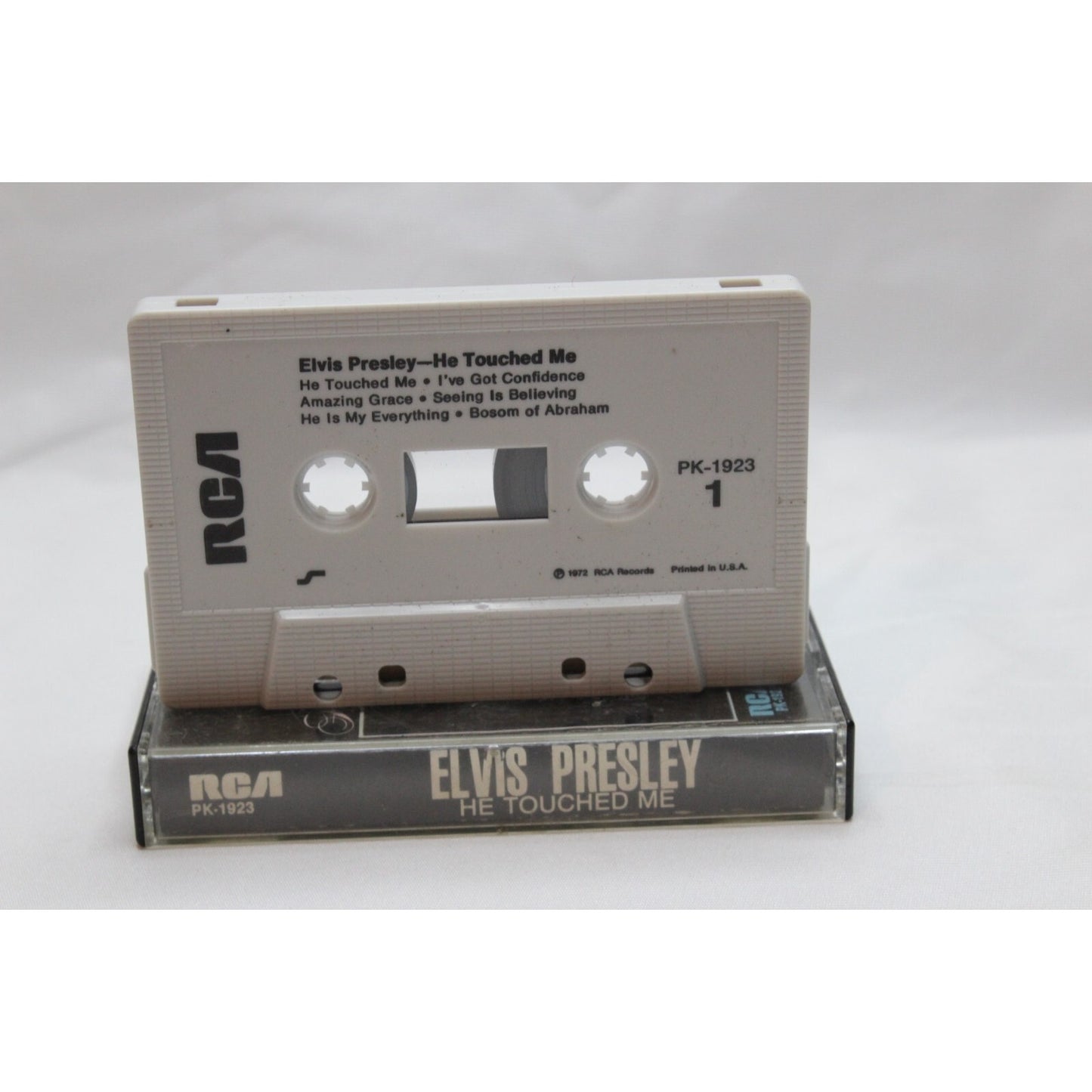 Elvis Presley He Touched Me Cassette Tape Tested Music Used