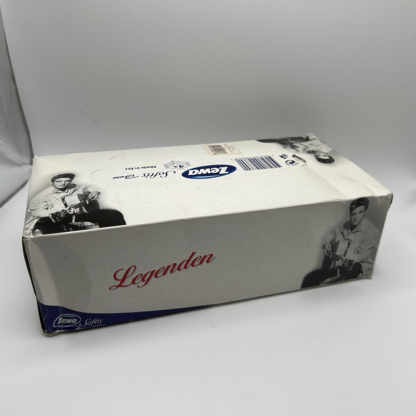 Elvis Presley Signature Zewa Softis Box präsentiert Legenden Unopened Rare