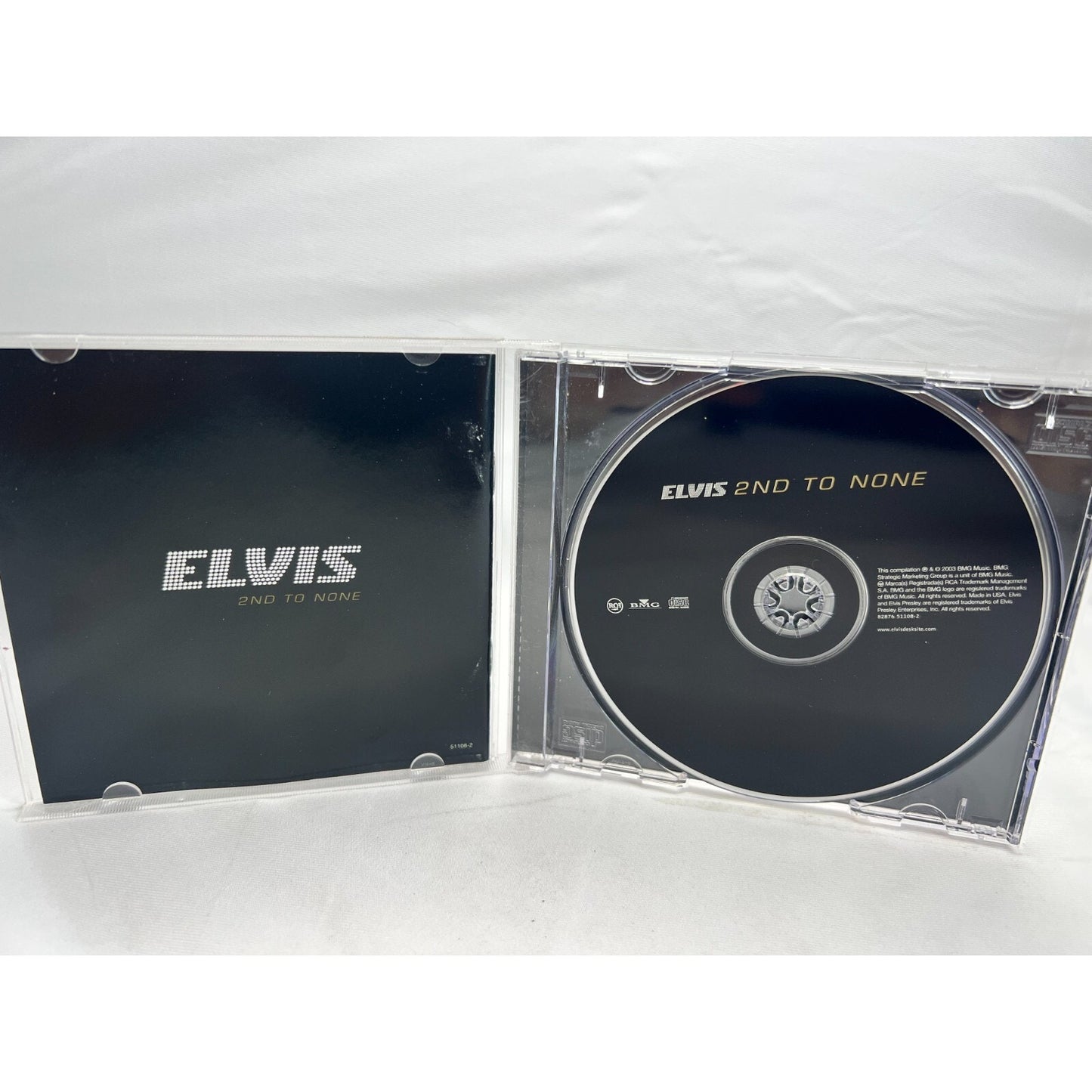Elvis Presley CD Elvis 2nd to None Audio CD-ROM Tested Used