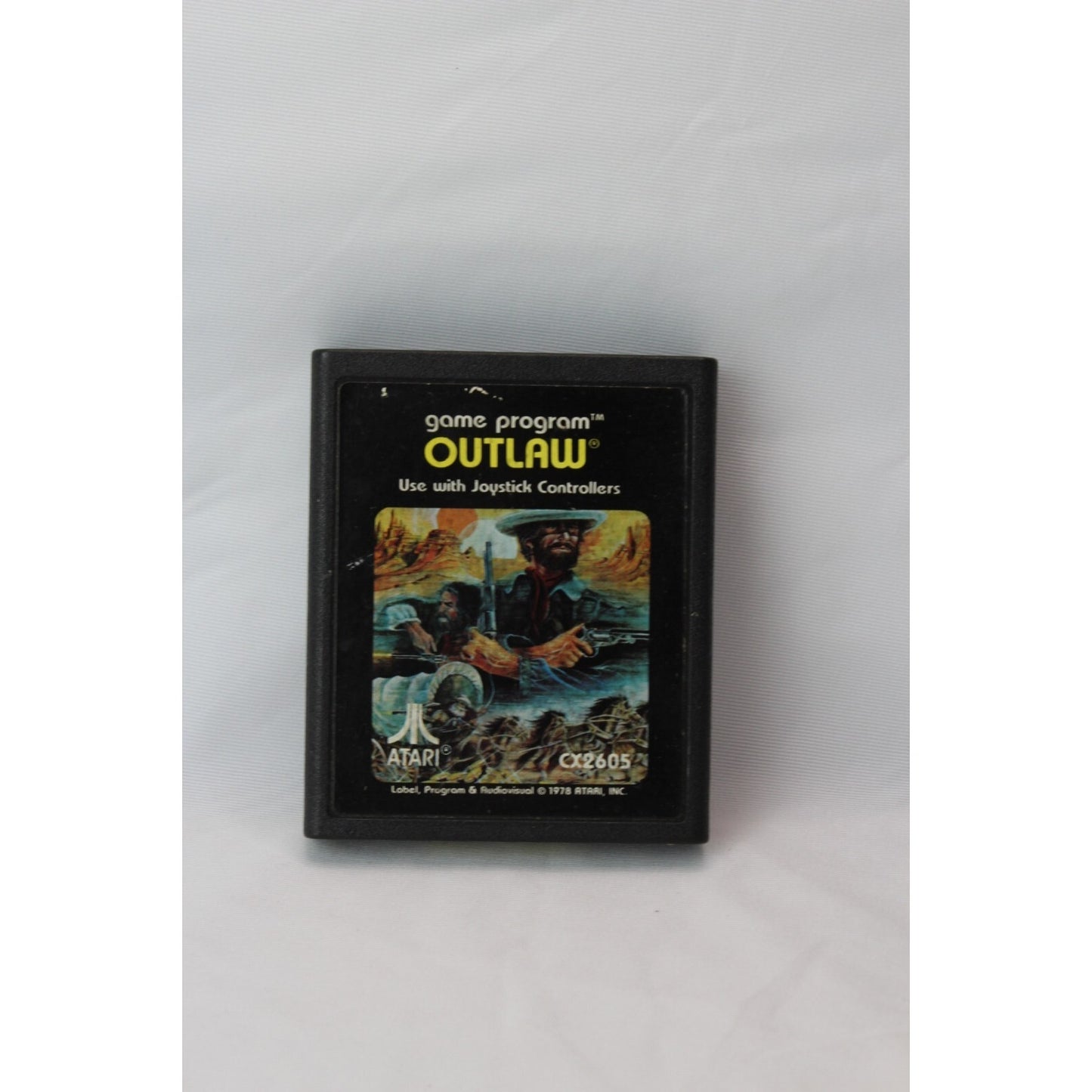 Outlaw CX2605 Atari 2600 Tested Video Game Used