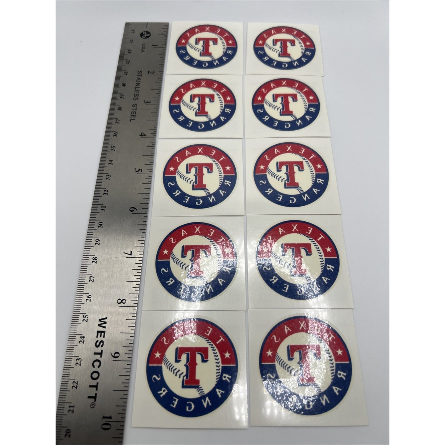 Texas Rangers MLB Baseball 10 Count Temporary Tattoos Game Party Team Home Run