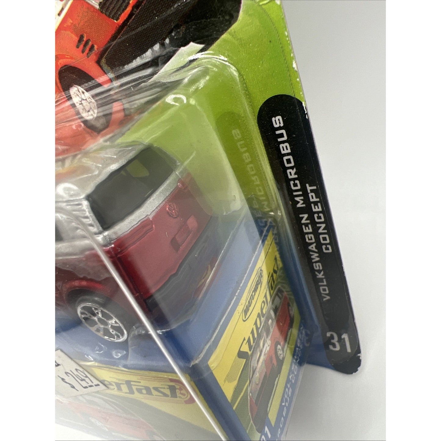 Matchbox 35th Anniversary Superfast #31 Volkswagen Micro Bus 1/64 Diecast Red