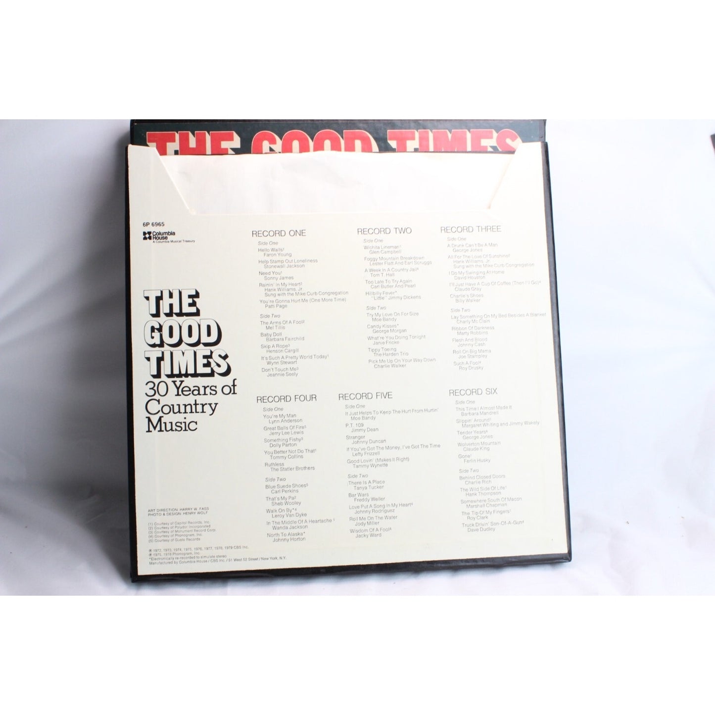 The Good Times 30 Years Of Country Music Vinyl Record Tested Used
