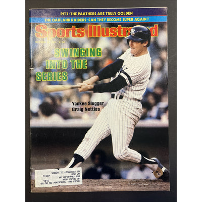 Graig Nettles New York Yankees Sports Illustrated Magazine October 26, 1981 Rare