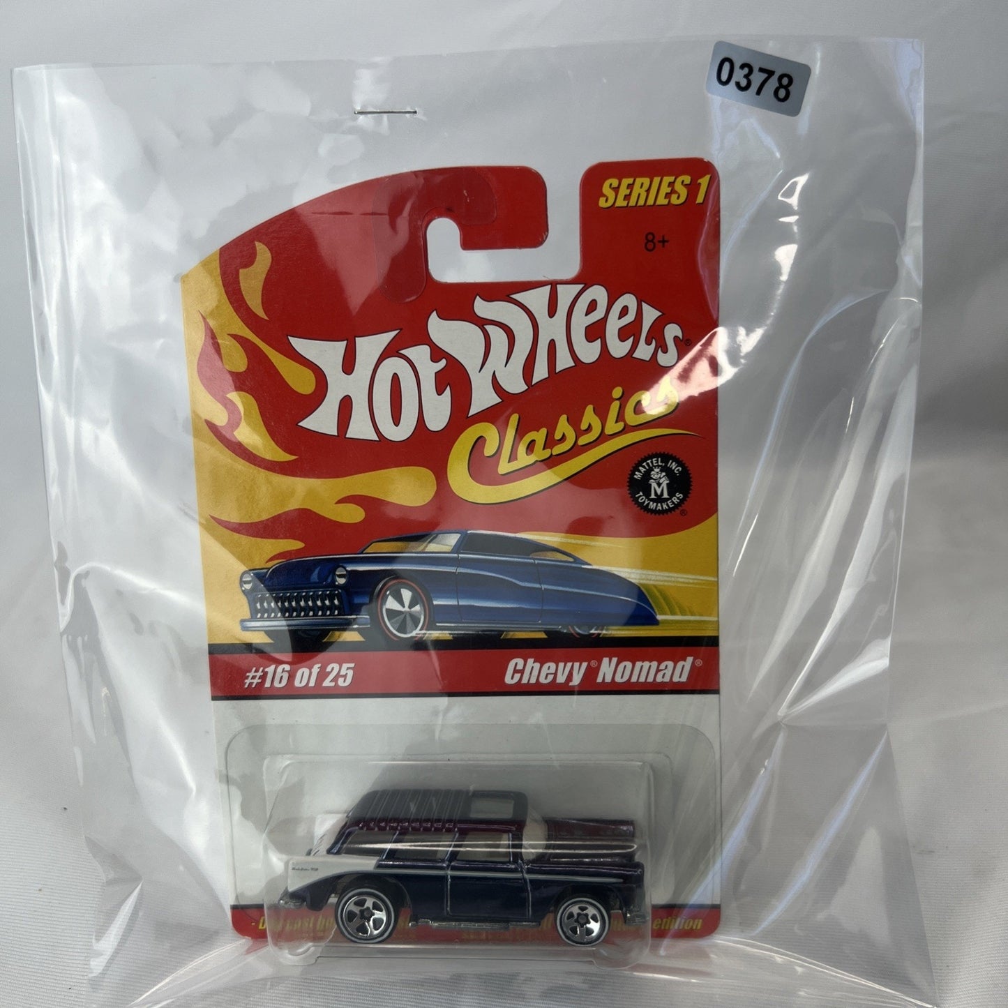 Hot Wheels Classics Chevy Nomad Series 1 16 Of 25 Dark Blue Die Cast