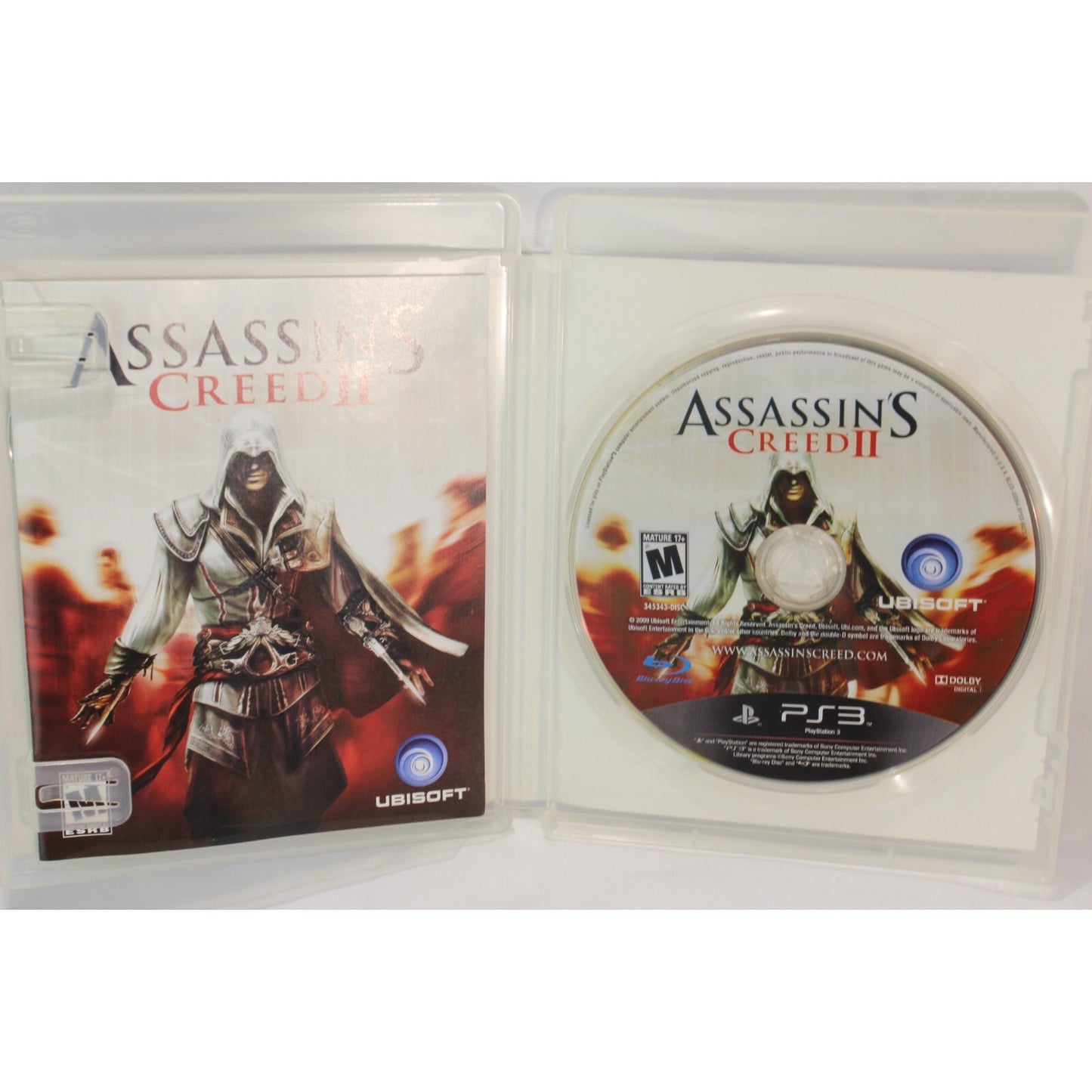 Assassin's Creed II PlayStation 3 PS3 Video Game Used Action Adventure Game