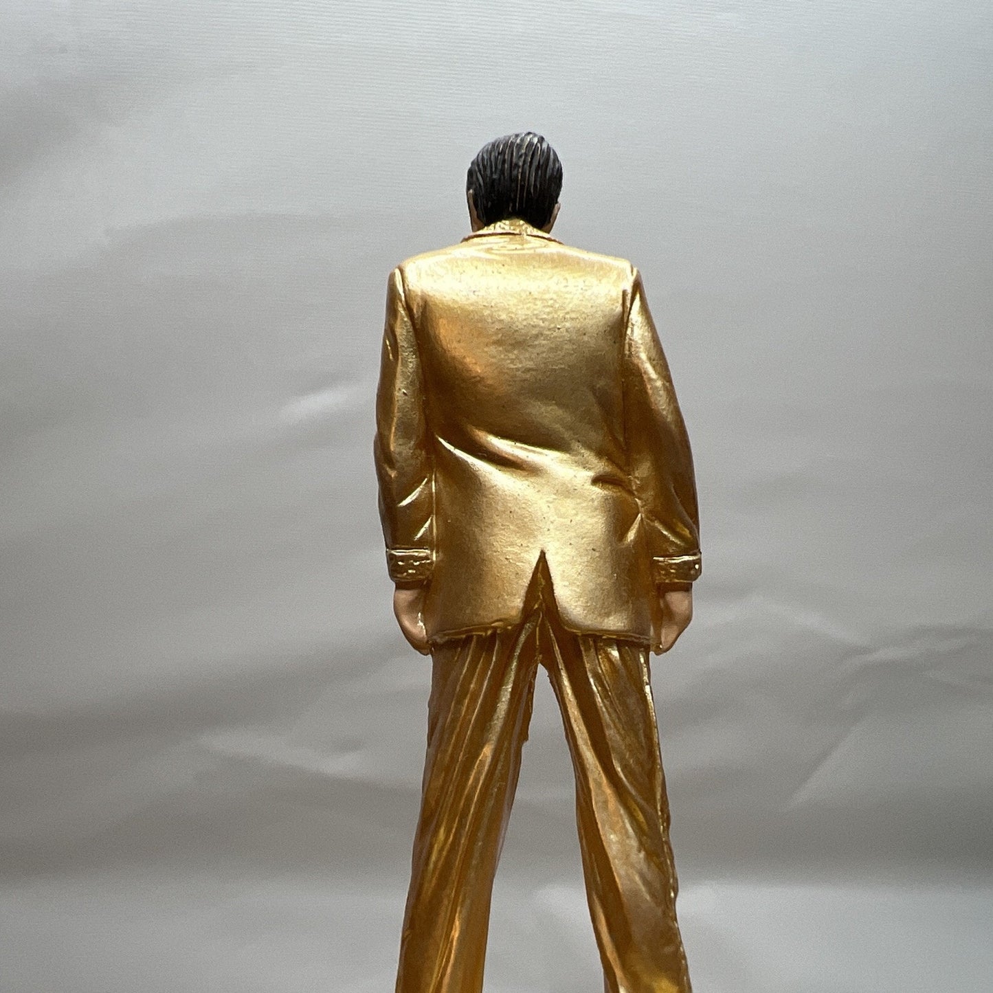 Elvis Presley Gold Mini Figure 3 Inch Ultra Rare Display Piece Mr Hollywood