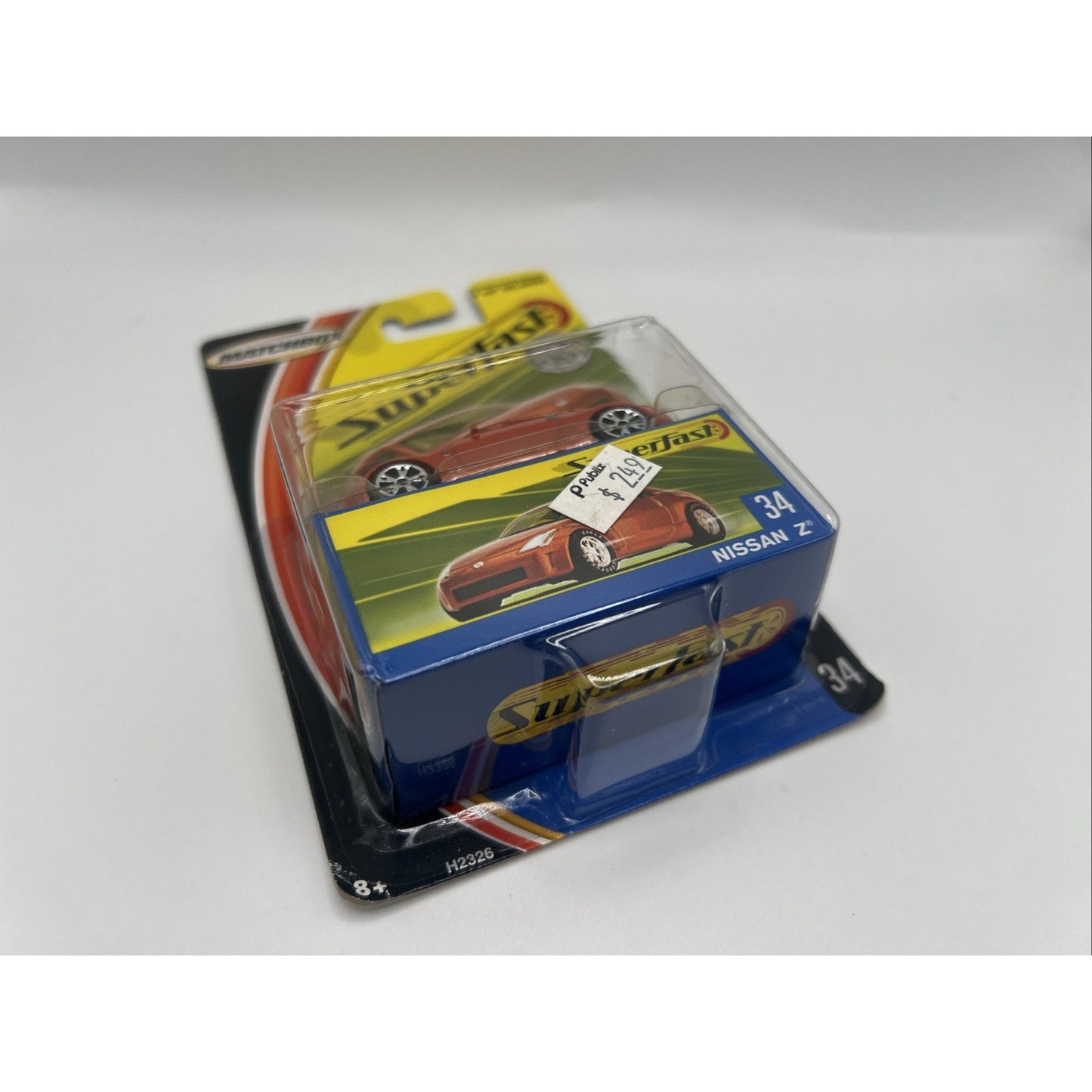 2004 Matchbox Superfast #34 Orange Nissan Z 350 350z JDM Die Cast Car New