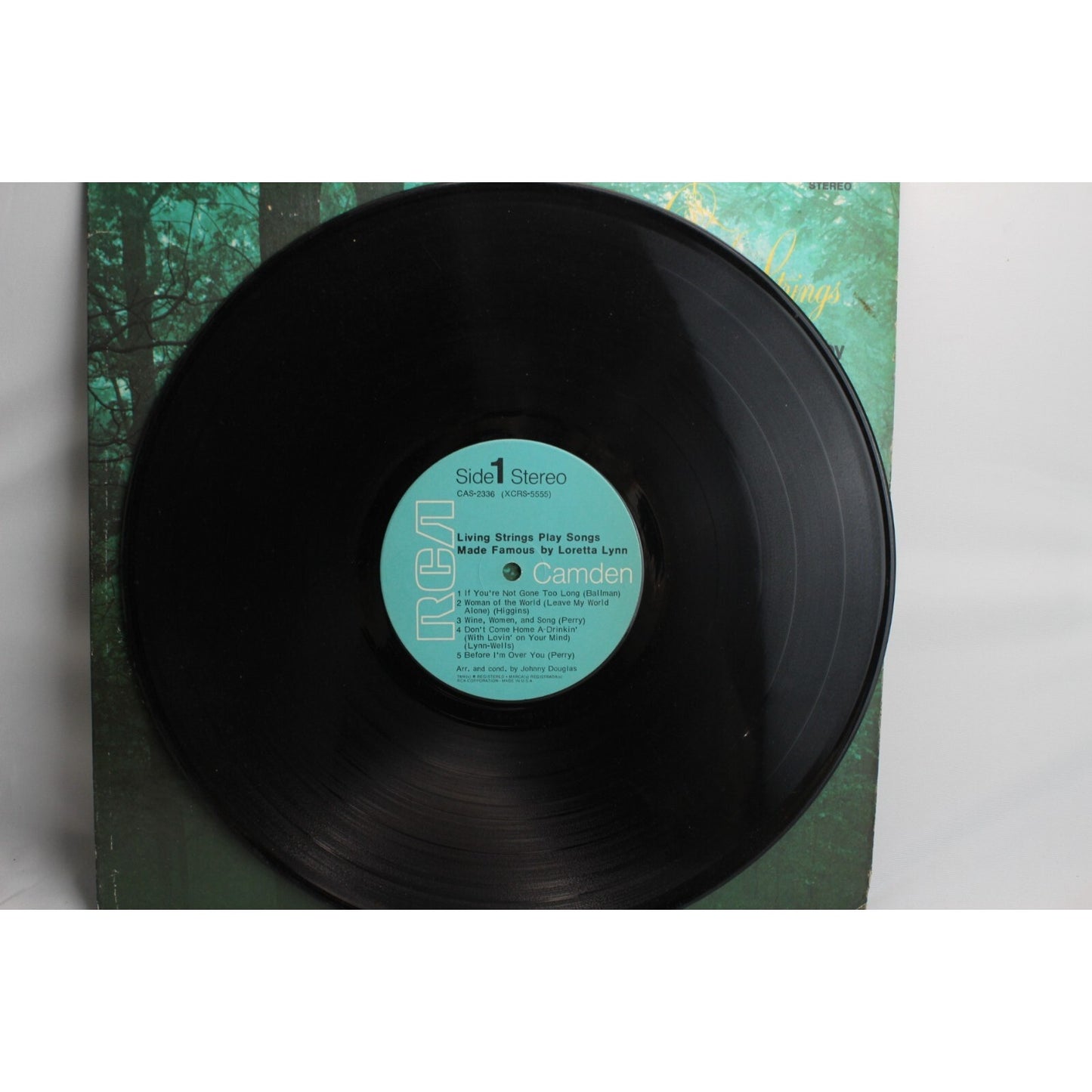 Living Strings Play Songs Made Famous By Loretta Lynn Vinyl Record Used