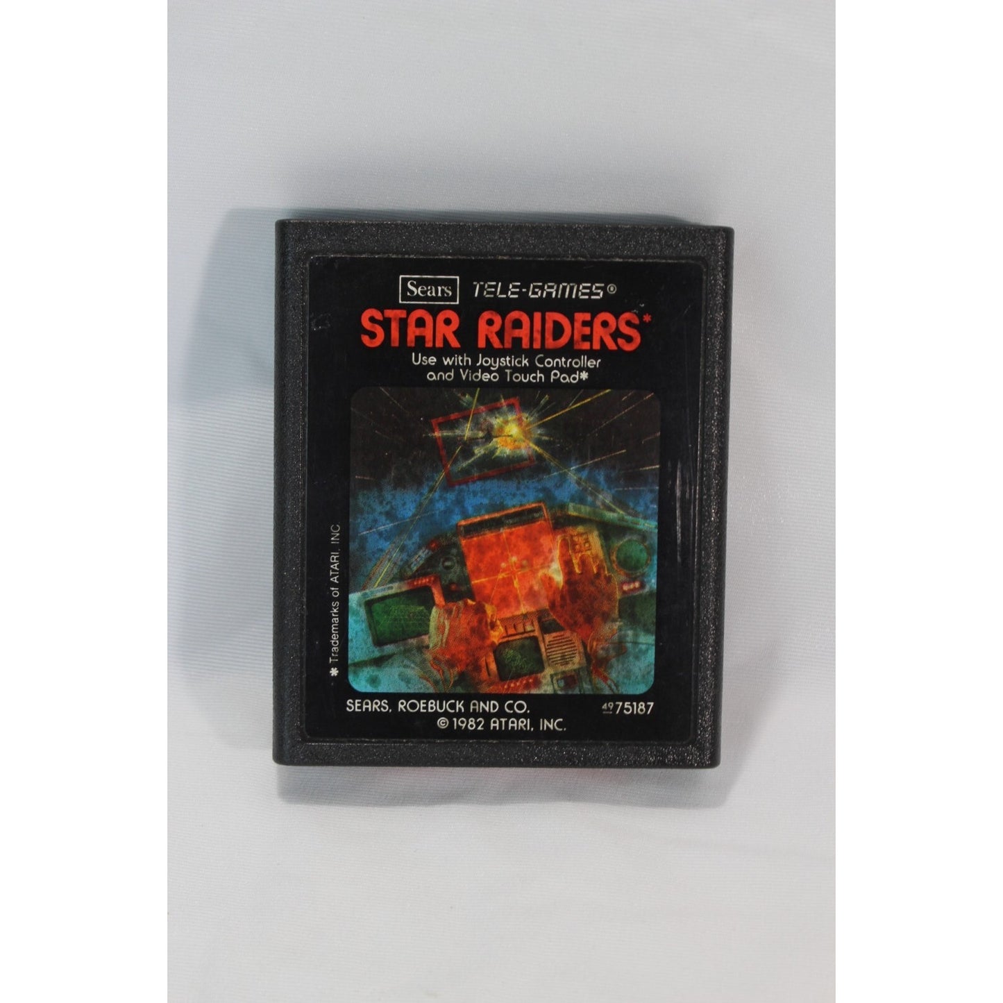 Star Raiders Atari 2600 Sears Tested Video Game Classic Space A26 Cartridge
