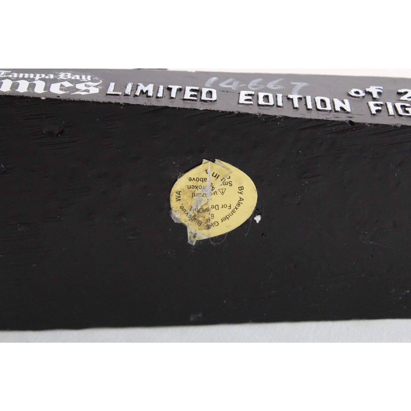 David Price Tampa Bay Rays 2012 Award Figurine Limited Edition SGA Used