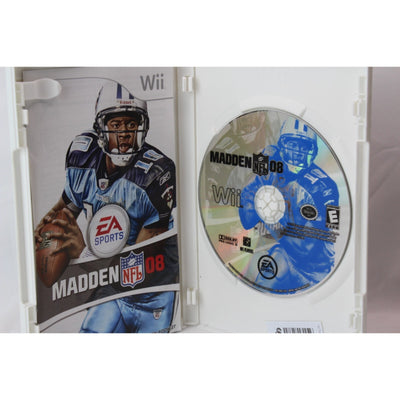 Madden NFL 08 Nintendo Wii Tested Video Game Used