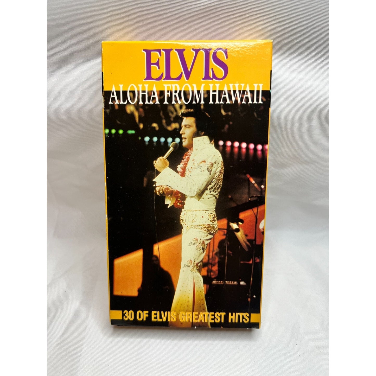 Elvis Presley The Concert Collection 3 VHS Set Tested Video Tapes Used