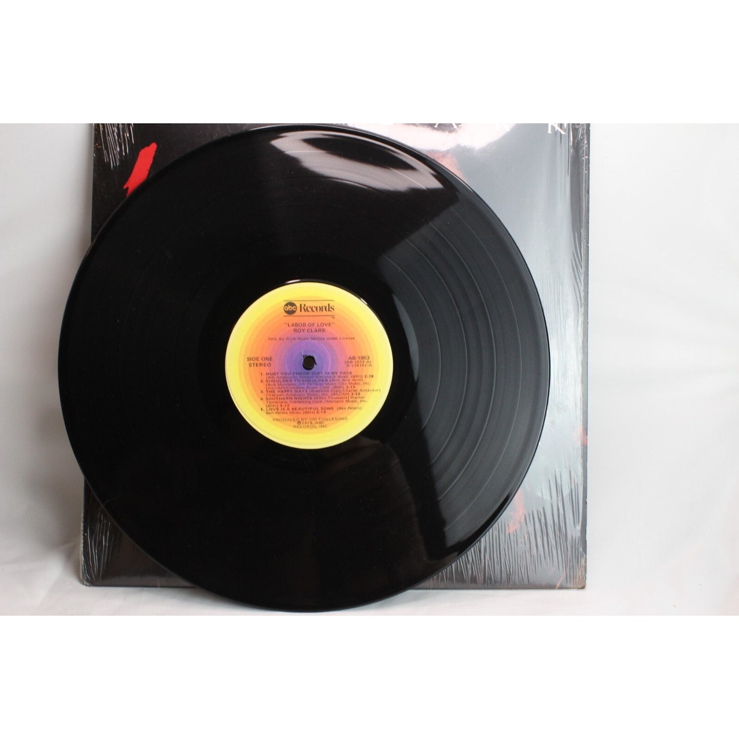 Roy Clark Labor of Love Vinyl Record Tested Used