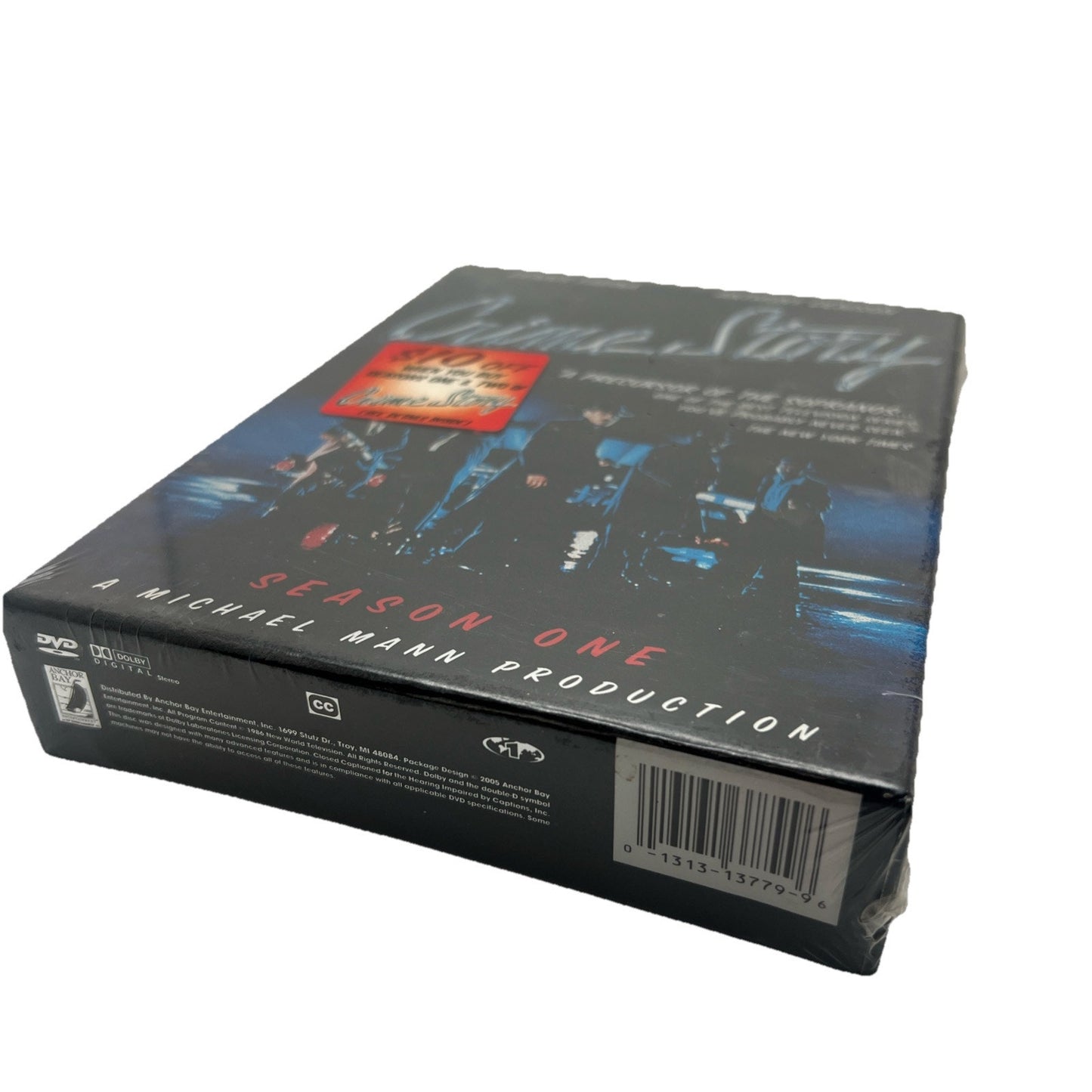 Crime Story Season One DVD Complete Sealed Set Farina Dennis Denison Anthony Jo