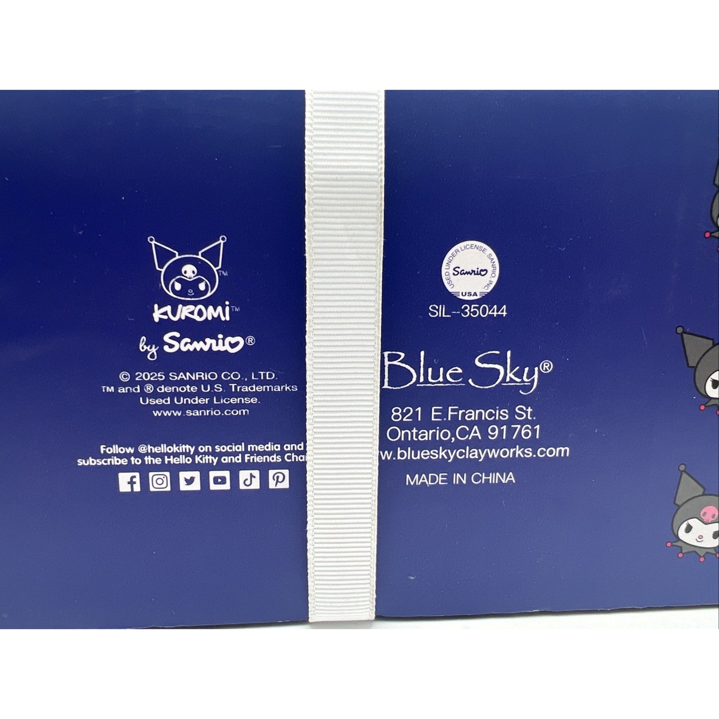 Hello Kitty And Friends Kuromi Mug Figurine Set By Sanrio Blue Sky Ceramic Rare