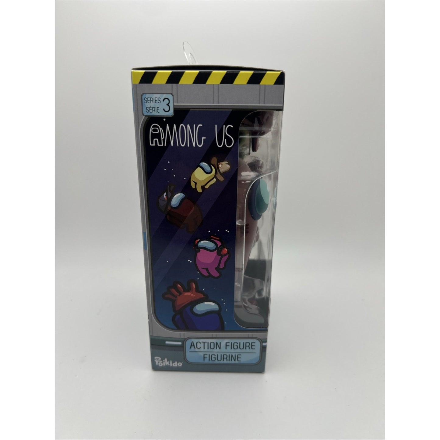 Toikido Among Us Brown With Party Hat Action Figure Series 3 Exclusive Headphone