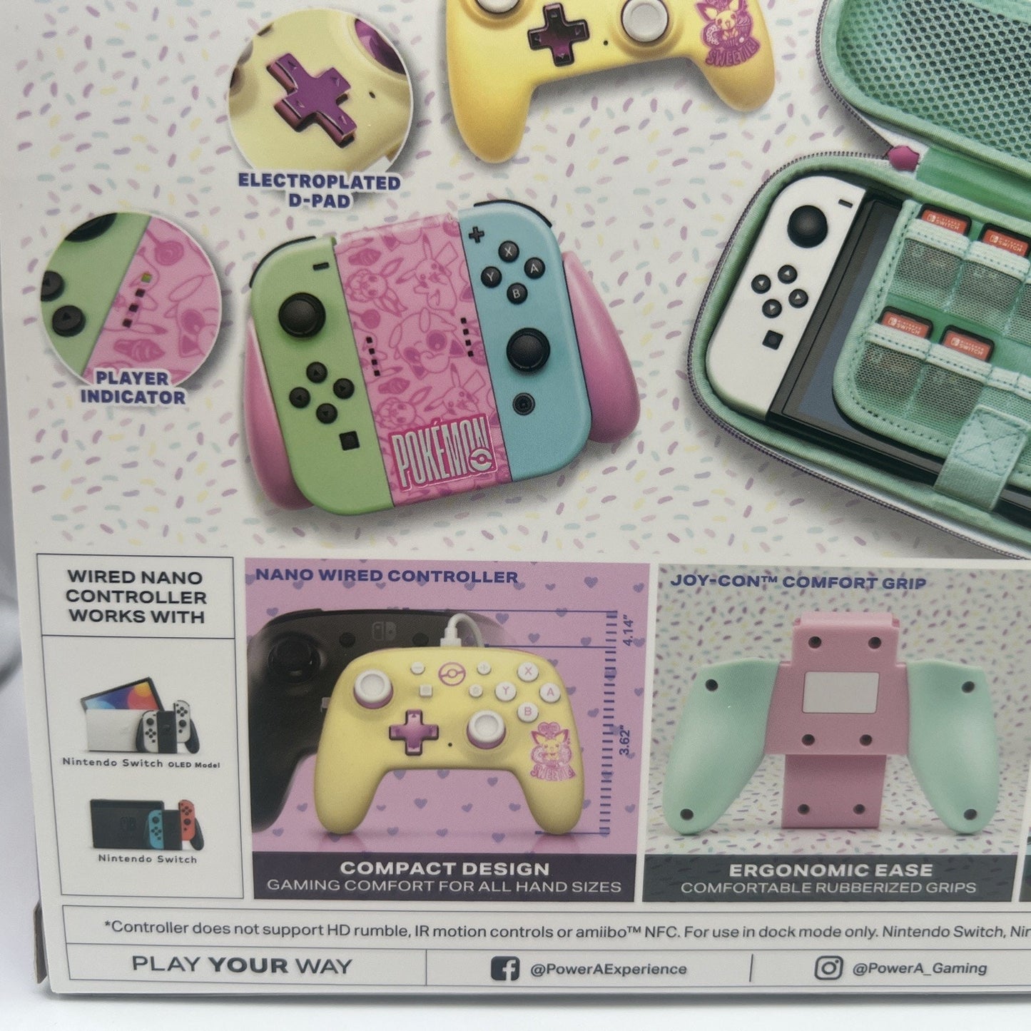 Nintendo Switch Pokemon Controller Sweet Friends Assortment Bundle Pikachu Case