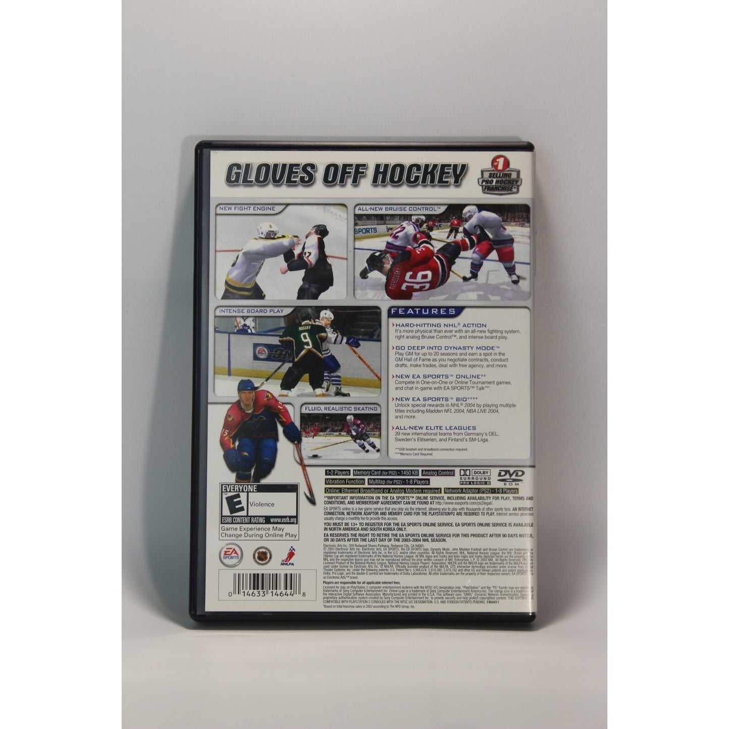 EA Sports NHL 2004 PlayStation 2 PS2 Tested Video Game Used Hockey Sports Game