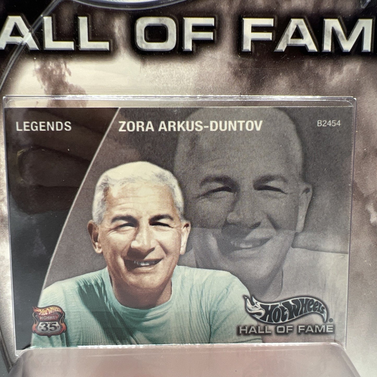 2001 Hot Wheels Hall Of Fame Legends Zora Arkus-Duntov Corvette 1:64 Diecast