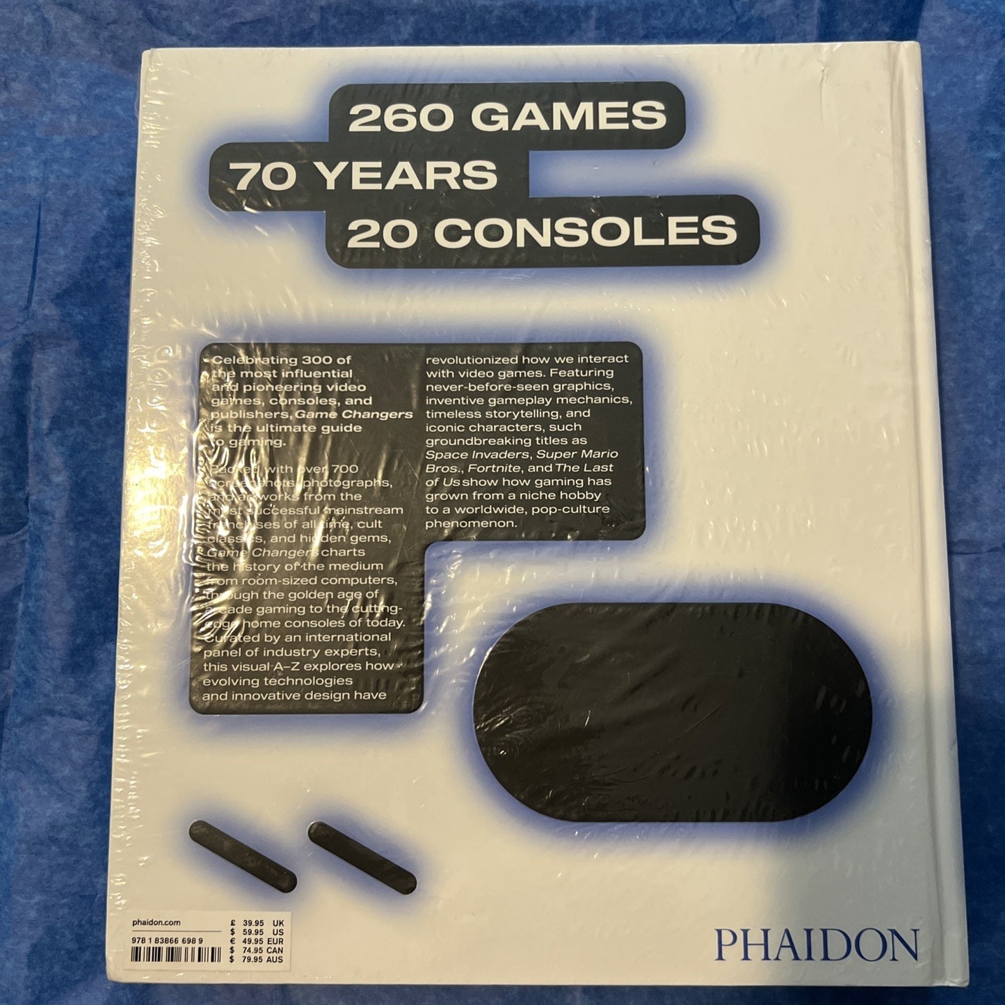 Game Changers: The Video Game Revolution Phaidon Hardcover Book New And Sealed