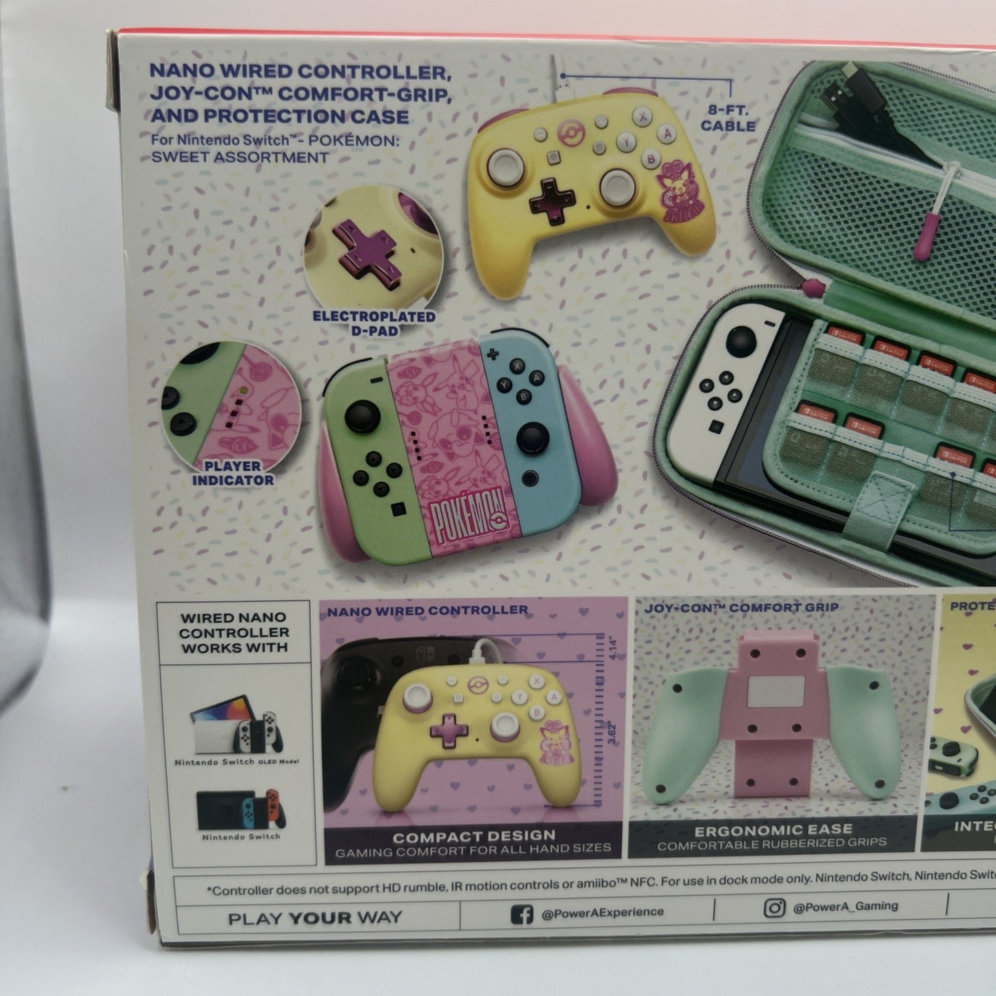 Nintendo Switch Pokemon Controller Sweet Friends Assortment Pikachu Bundle Case