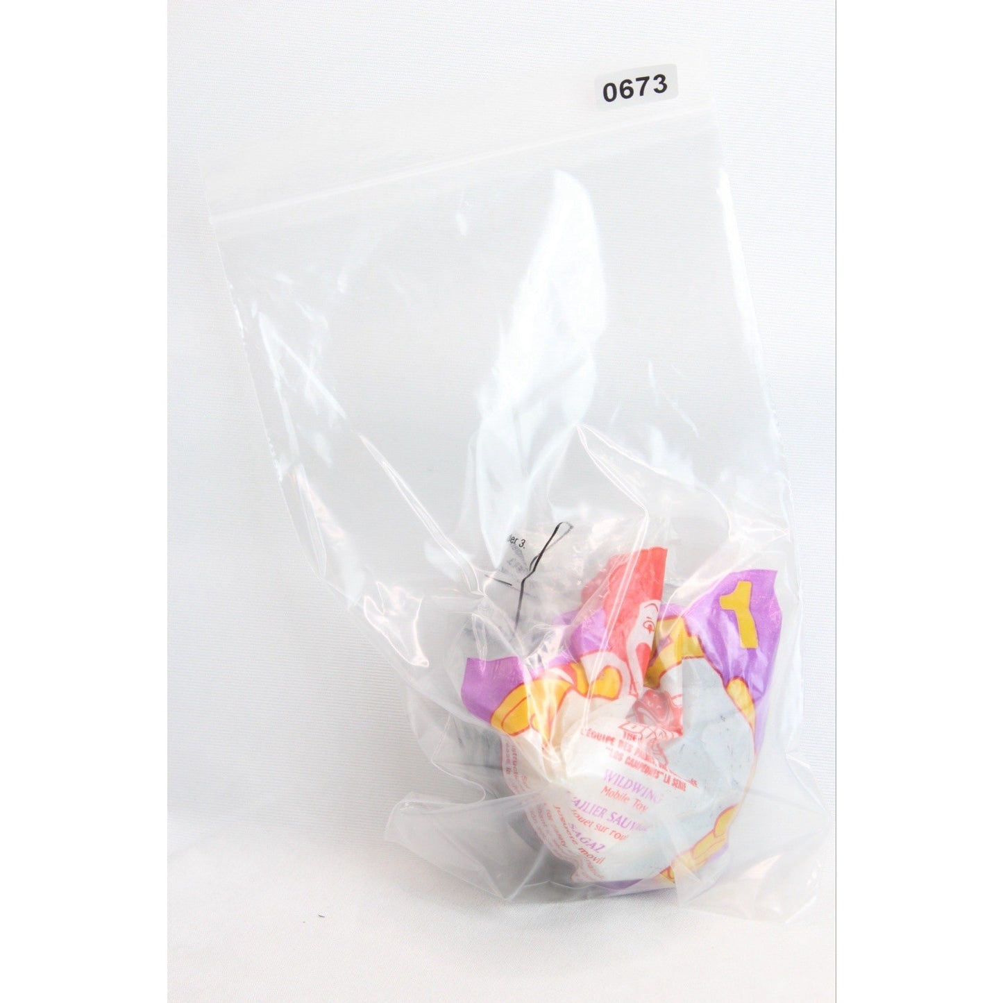 Mighty Ducks Mcdonalds Happy Meal Toy Wildwing 00 1996 Vintage 1 Series New