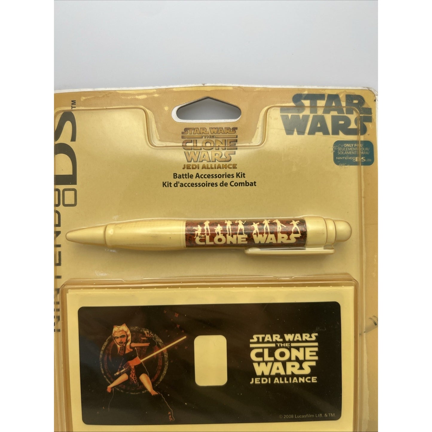 Nintendo DS Star Wars Clone Wars 2008 Jedi Alliance Battle Kit Brand New Sealed