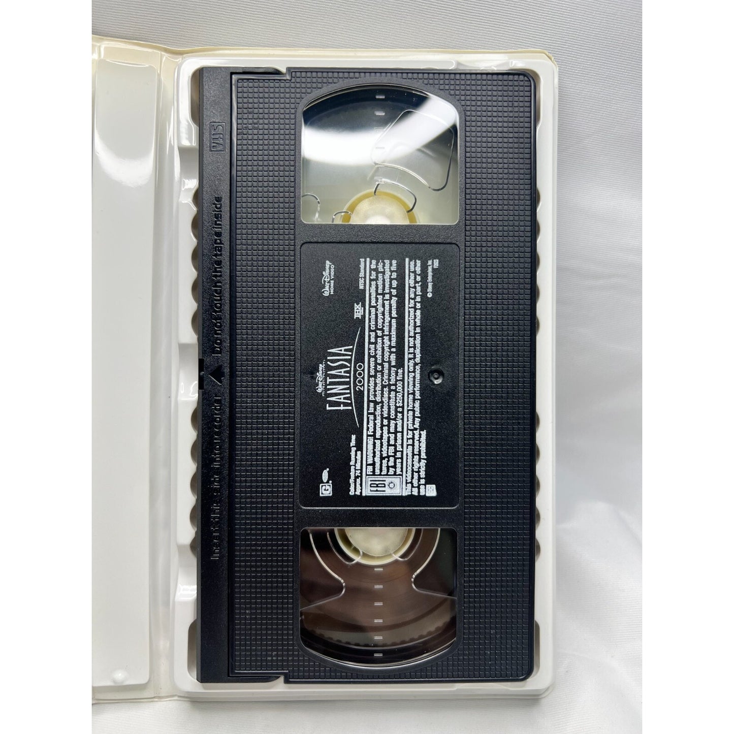 Fantasia 2000 Walt Disney VHS Video Tape Animated Classic Tested Used