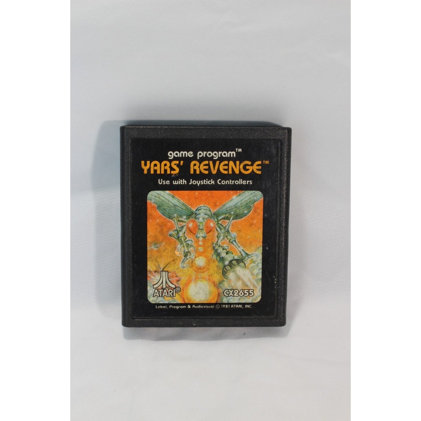 Yars' Revenge Atari 2600 Tested Video Game Used Classic Retro Shooter Game