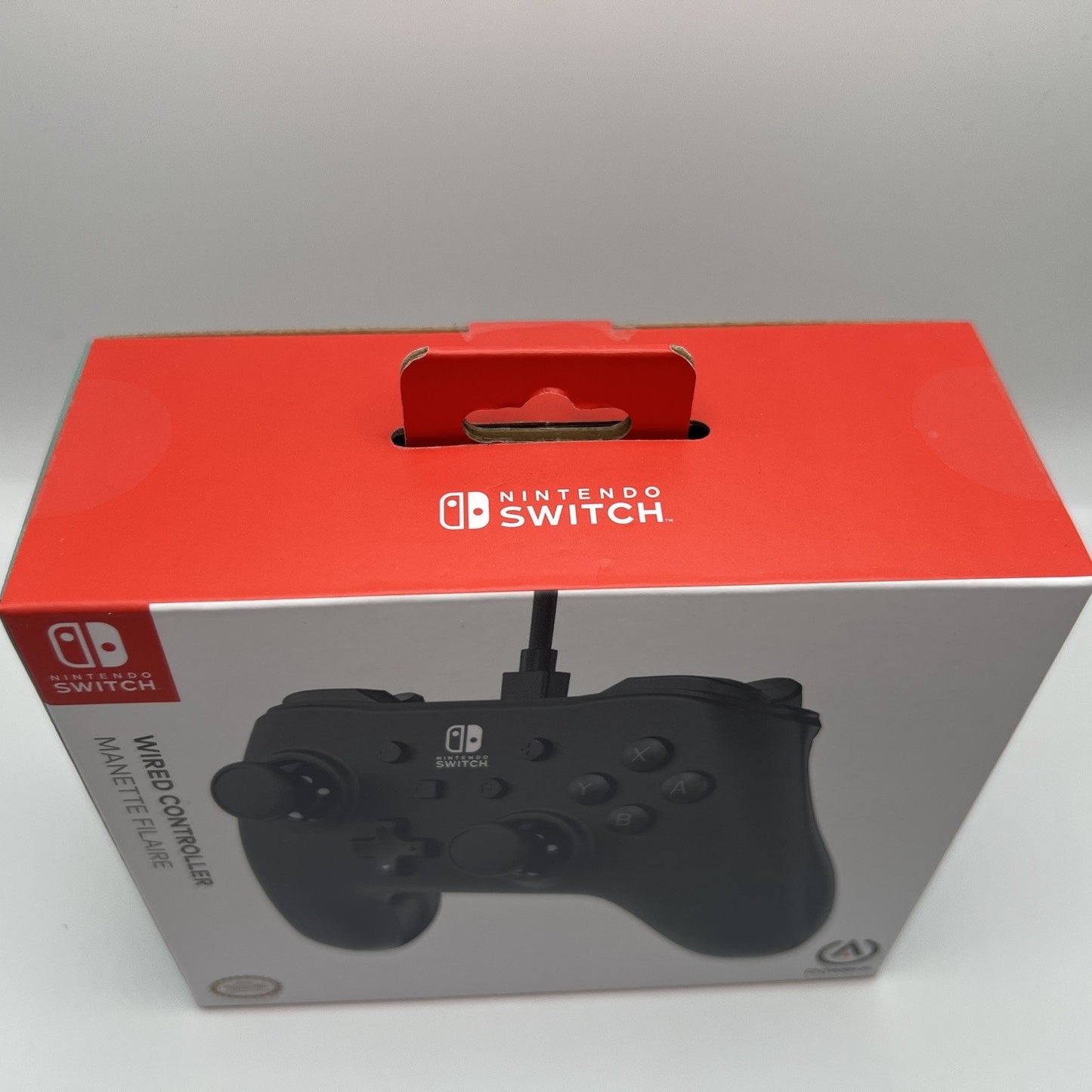 Nintendo Switch Wired Controller Black PowerA Manette Filaire Matte Satin New