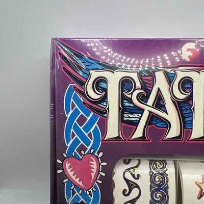 Vintage Funfax Tattoo Kit Rare Temporary Tattoos 1999 90s Retro Brand New