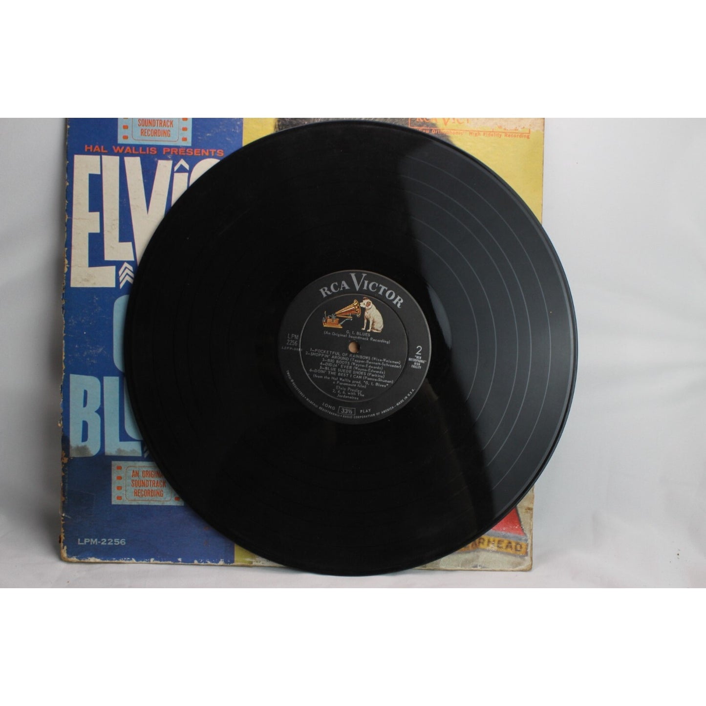 Elvis Presley G.I. Blues Vinyl Record Album Soundtrack Tested Used