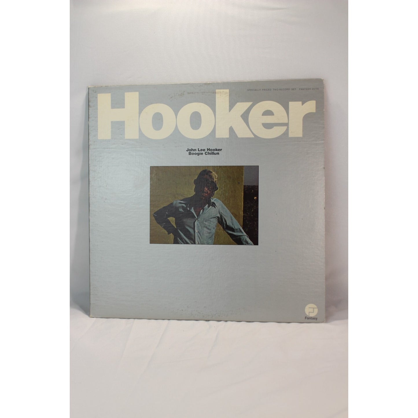 John Lee Hooker Self-Titled Record Audio Tested Video Music Album Used