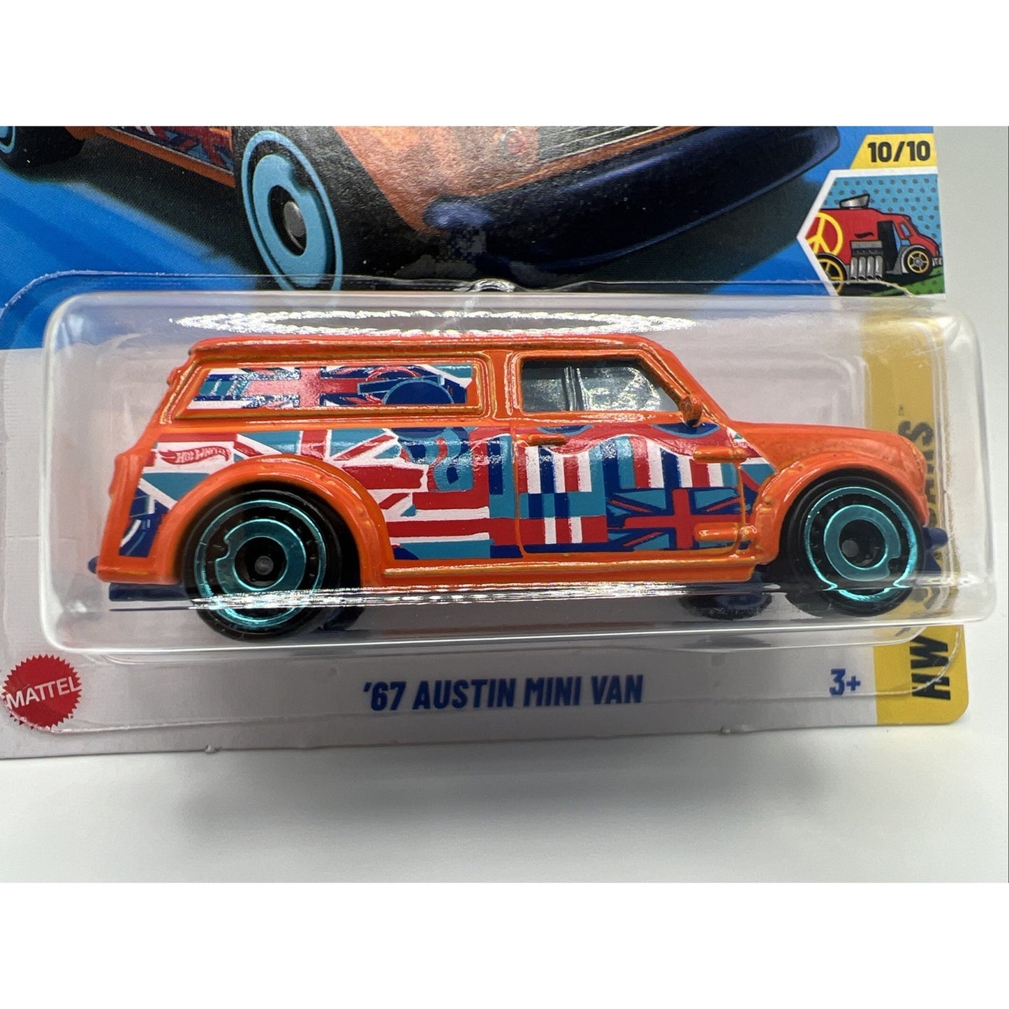 2025 Hot Wheels HW Art Cars 10/10 '67 Austin Mini Van 169/250 1967 England New
