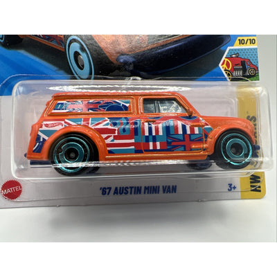 2025 Hot Wheels HW Art Cars 10/10 '67 Austin Mini Van 169/250 1967 England New