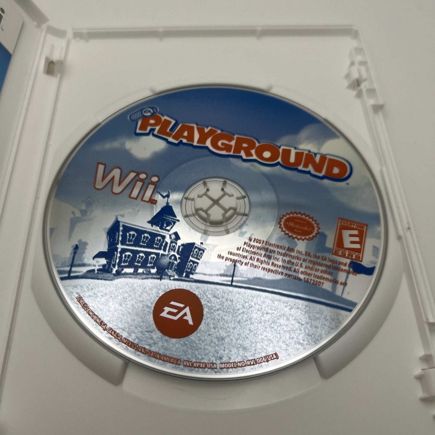 Playground (Nintendo Wii, 2007) Video Game Used With Case And Manual