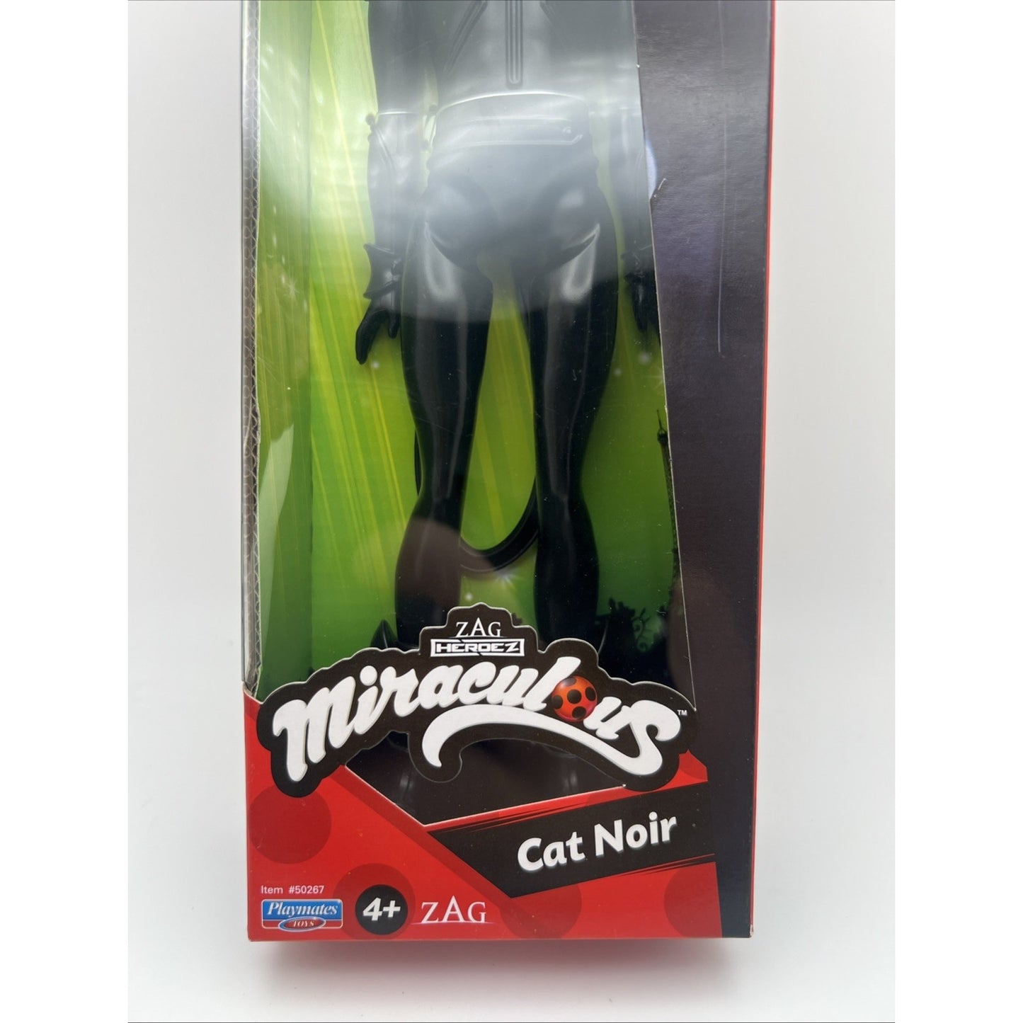 Miraculous Cat Noir Hero Action Figure Doll by Playmates Toys Zag Heroez New