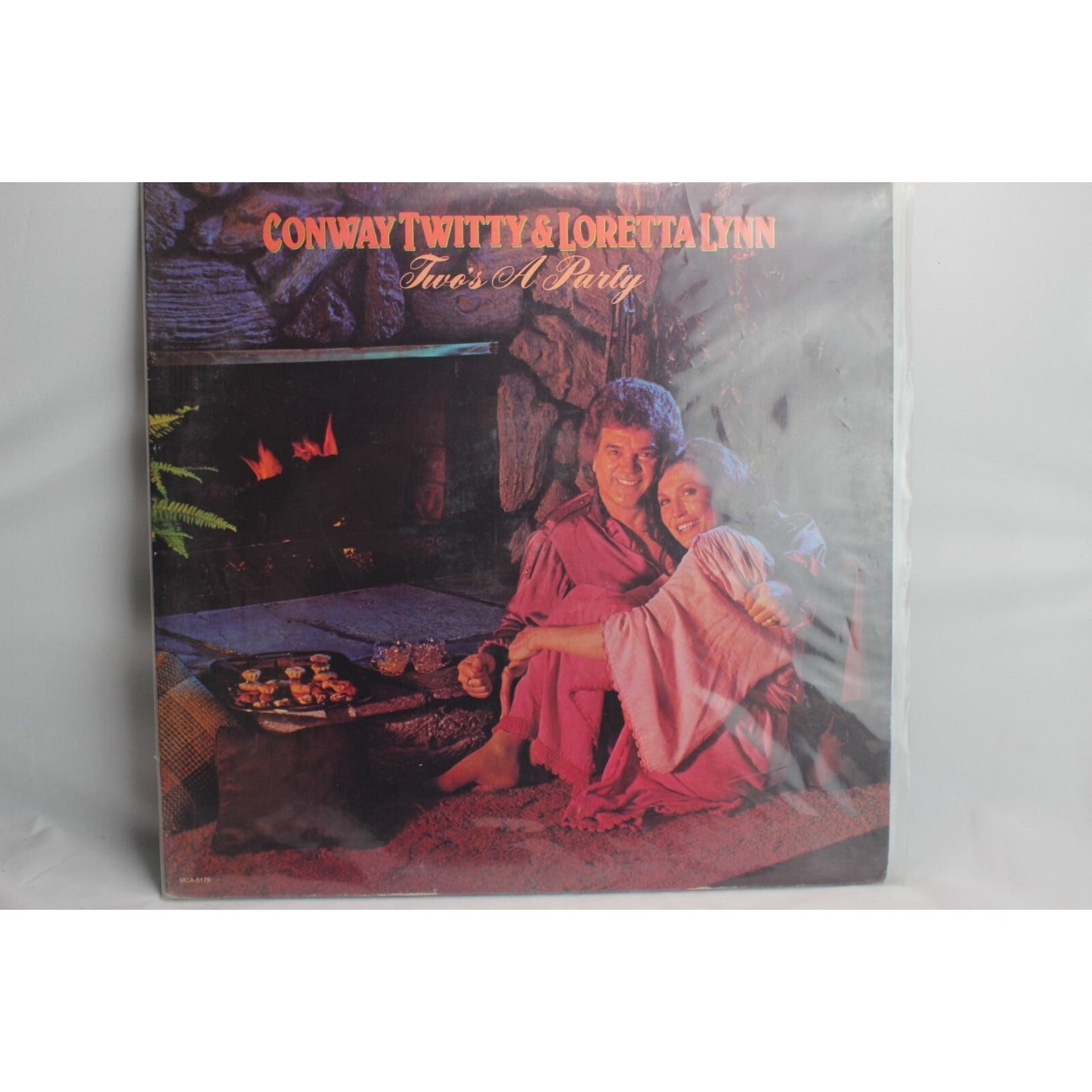 Conway Twitty Loretta Lynn Two's A Party Vinyl Record Tested Used