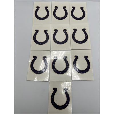 NFL Indianapolis Colts Indiana Temporary Tattoo Pack Of 10 Face Tattoos Football