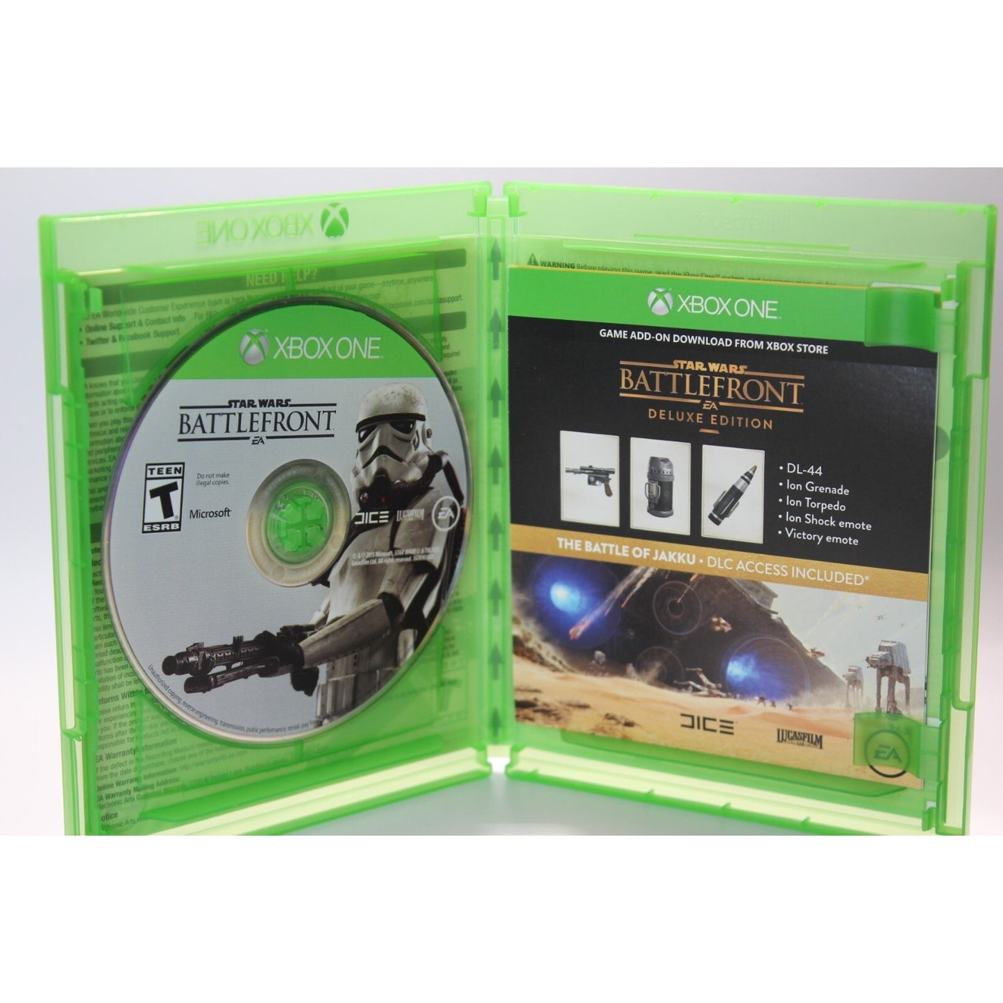 Star Wars Battlefront Deluxe Edition Xbox One Tested Video Game Used