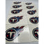 NFL Tennessee Titans Temporary Tattoo Pack Of 10 Face Body Tattoos Football