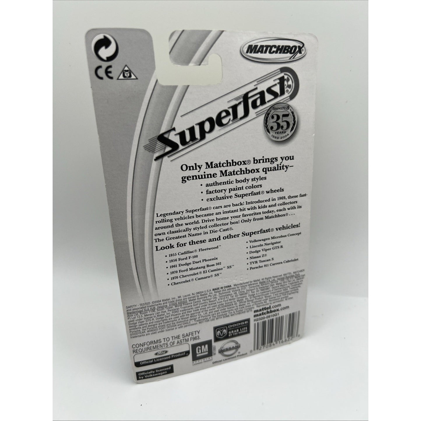 Matchbox Superfast 35th Anniversary #27 1961 Dodge Dart 1/64 Diecast Red Muscle