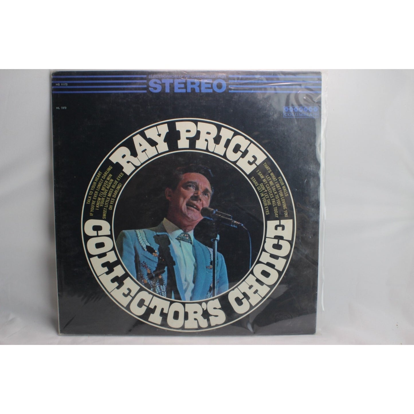 Ray Price Collector's Choice Vinyl Record Tested Used