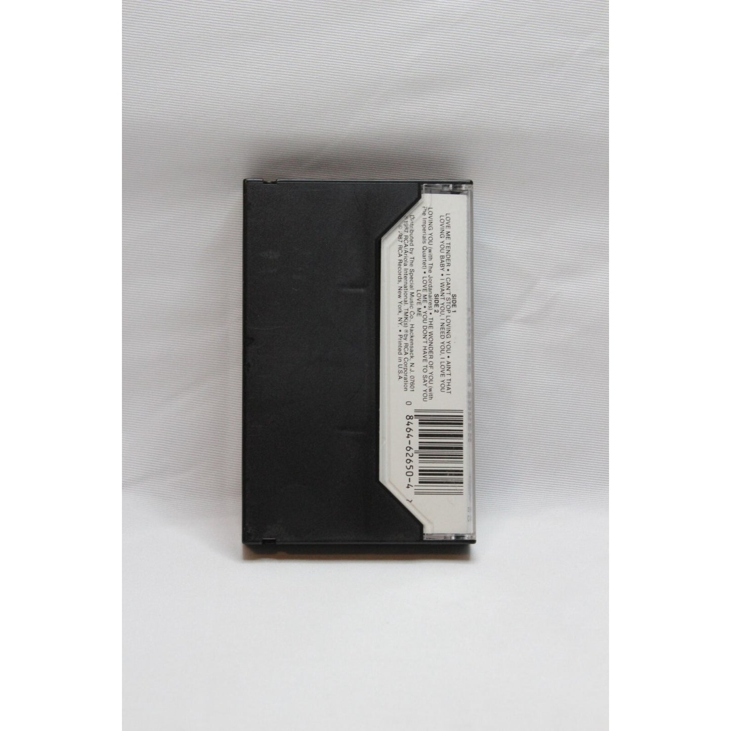 Elvis Presley Love Me Tender Cassette Tape Tested Music Used