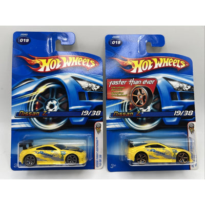 Hot Wheels 2006 1st Edition Nissan Z Yellow And FTE Version 19/38 Plus Ultra